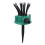 Garden Sprinkler 360 Rotating Adjustable MultiHead ABS Irrigation Sprinkler for Wide Coverage 4