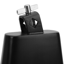 7 Inch Black Metal Cowbell Cattle Bell Percussion Musical Instrument