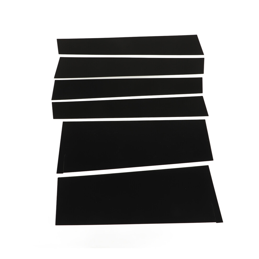 6 Pcs Glossy B Pillar Posts For Freed Gb5 Gb7 Gb8 Window Door Trim Black 4931389395974