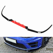 Auto Bumper Lip Spoiler 3er-Set 114cm Rot