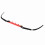 3x Auto Stoßfänger Splitter 114cm Rot ABS Sport 4