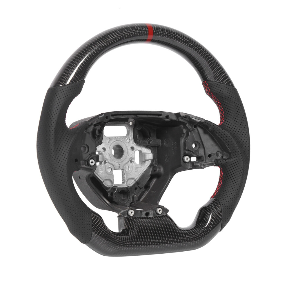 Carbon Fiber & Nappa Leather Steering Wheel For Camaro 2016-2021 7651389396760