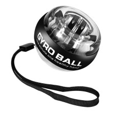 Wrist Trainer Ball Auto Start, 70mm, Alloy PC Silicone, Black