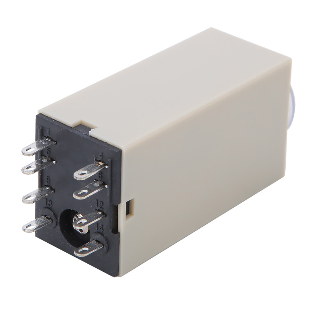 8-Pin Adjustable Time Relay H3y-2 0-3S 220Vac Brass Dial 7901389397725