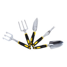 Garden Hand Tools Set with Trowel Shovel and Fork for Planting Weeding in Small Gardens