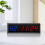 Portable Gym Timer Count Down/ Clock Remote Control Digital Timer Multifunctional Fitness Timer Clock for Boxing (EU) 1