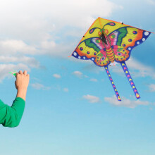 Schmetterling-Drachen - 48  6  4,5 cm - Für Kinder im Freien
