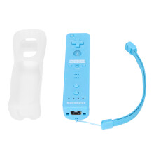 Ocean Blue Bluetooth Game Controller with Vibration & Motion Plus for Wii U