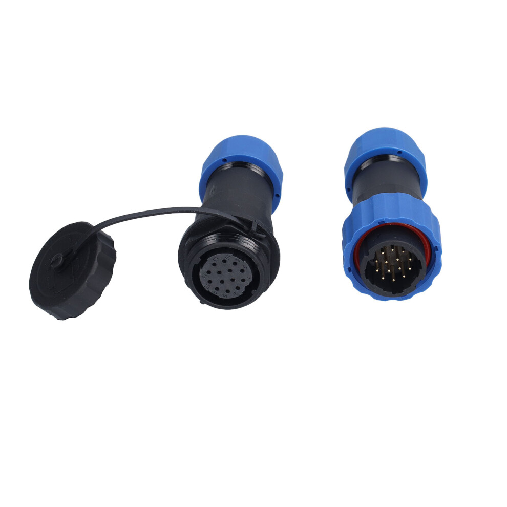 Ip68 Waterproof Aviation Power Socket 250V 5A, M20 Thread 3681389398703