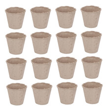 Biodegradable Nursery Pots 40 Pack Pulp Plant Starter Cups Vintage Style Boost Seedling Survival