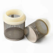 Stainless Steel Water Filter 2 Inch Inline Hose Filter Rustproof SS304 Mesh Quick Thread Installation