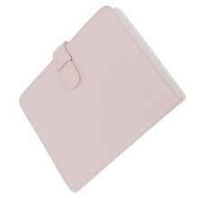 3-Inch Pink 256-Pocket PU Leather Photo Album, 20x17cm