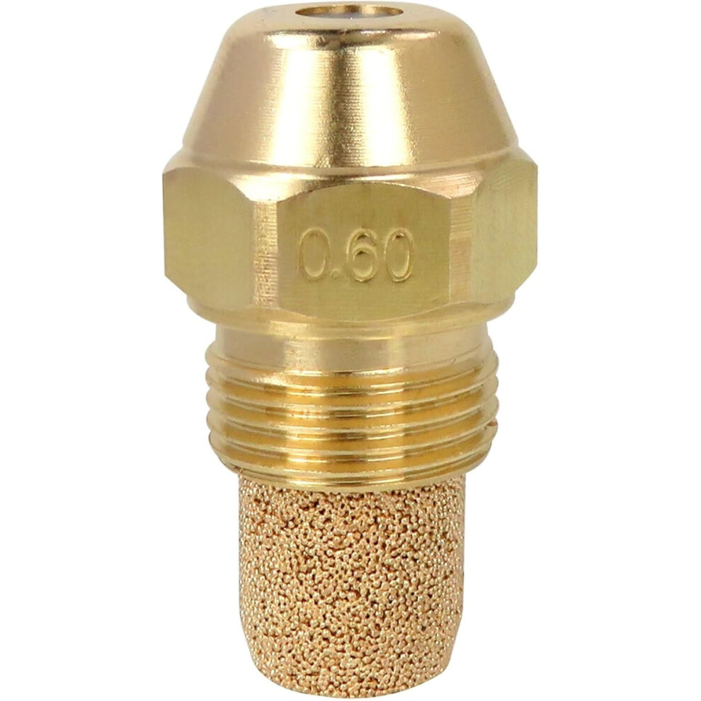 .60 Gph 80 Hollow Oil Burner Nozzle Replacement For Delavan 6080A Â Efficient Fuel Atomization, Durable Metal Construction 9310869788409