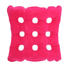 Inflatable Pressure Sore Prevention Seat Cushion 49x49cm with Air Pump