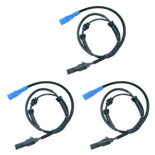 3X ABS Wheel Speed Sensor for  C3 C4 DS3  2008 207 301 Front Left & Right 4545.E4