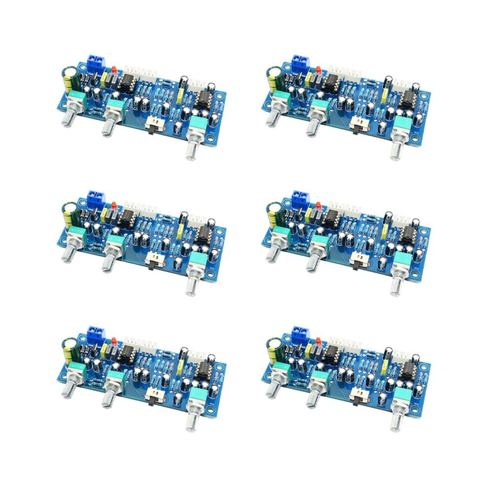 6X 2.1 Channel Subwoofer Preamp Board Amplifier Board Low Pass Filter Bass Preamplifier(Finished Product) 6031881766499