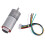 DC 6V Encoder-Getriebemotor 65-mm-Radkit - Silber 6