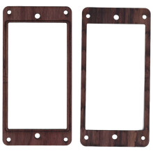 6Pcs Electric Guitars Wooden Humbucker Guitar Pickup Frame Pickup Mounting