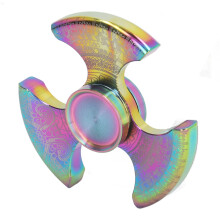 Jouet de rotation en métal pour le bout du doigt, soulagement du stress, 5,9 cm, pour adultes au bureau