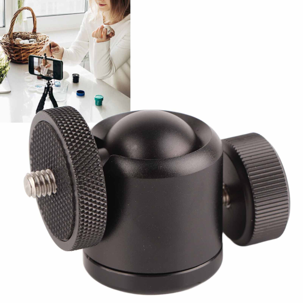 Metal Ball Head Tripod Mount 360 Rotating Hot Shoe For Dslr Camera 4951389400454