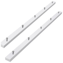 Paquete de 2 Guías de Corte Transversal para Sierra de Mesa, Guías de Inglete, Barra de Inglete UHMW con Orificios Pretaladrados y Tornillos, Ideal