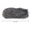 Außen-Fell-Windschutz 19 cm Grau 1x Mikrofon-Windschutz 4
