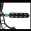 Blue Aluminum Archery Quick Disconnect Adapter for Compound & Recurve Bows 6