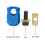 Blue Aluminum Archery Quick Disconnect Adapter for Compound & Recurve Bows 7