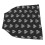Breathable Polyester Breastfeeding Cover 73.5x69cm Triangular Pattern Black 16