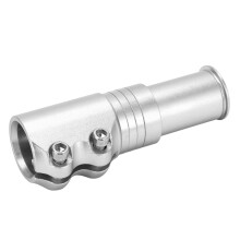 Bike Handlebar Riser Adapter for 28.6mm Fork Aluminium Alloy Silver