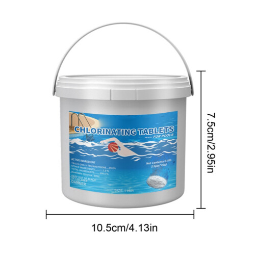 Chlorine Tablets for Swimming Pools0.5lb 1