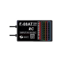 F-08AT Gyro Receiver 8CH PWM Receiver for Remote Control Transmitter for RC Car Boat Tank