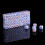 10mm White Dice Set - 100pcs for Board Games 2