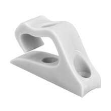 Nylon-Fronttaschenhaken M365/Pro, 50 kg, 6x3 cm, Weiß