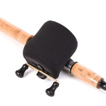 Drum Fishing Wheel Ausrüstungstasche 8x7x7 cm Schwarz 25 g