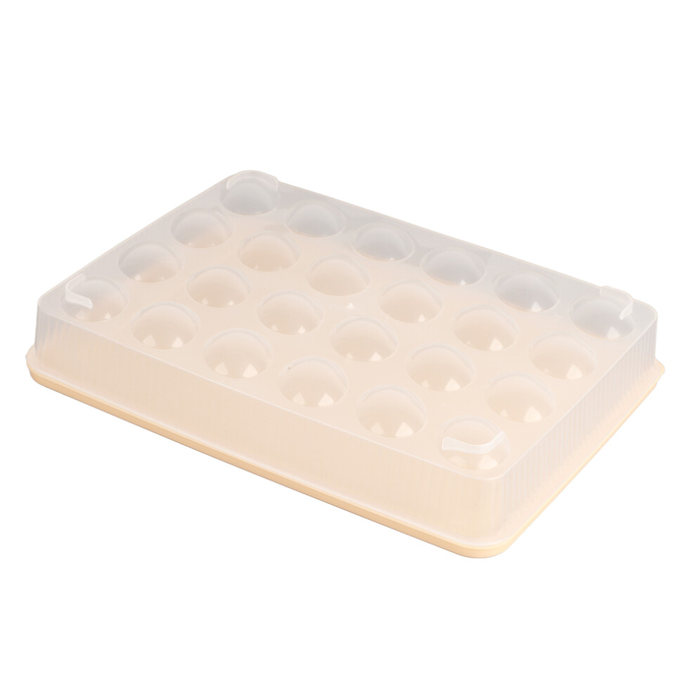 Stackable Freezer Storage Container Beige