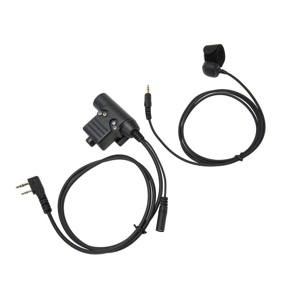 U94 Ptt Push To Talk Adapter For Uv-5R, Tk3107, Headsets 6931389403424