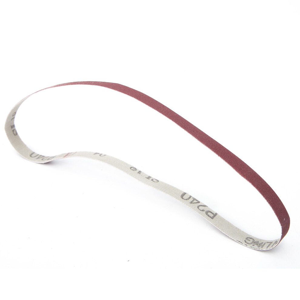 Aluminium Oxide Sanding Belts 10 Pack 533X9mm Abrasive Straps For Sanding 1000# 8711389403673