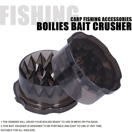 Fishing Bait Grinder - Safe & Transparent Crusher Tool