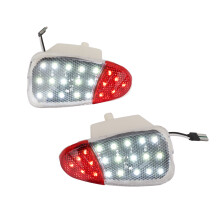 Interior LED Door Lights for Ford F-150 1997-2003, 21 LEDs, White + Red