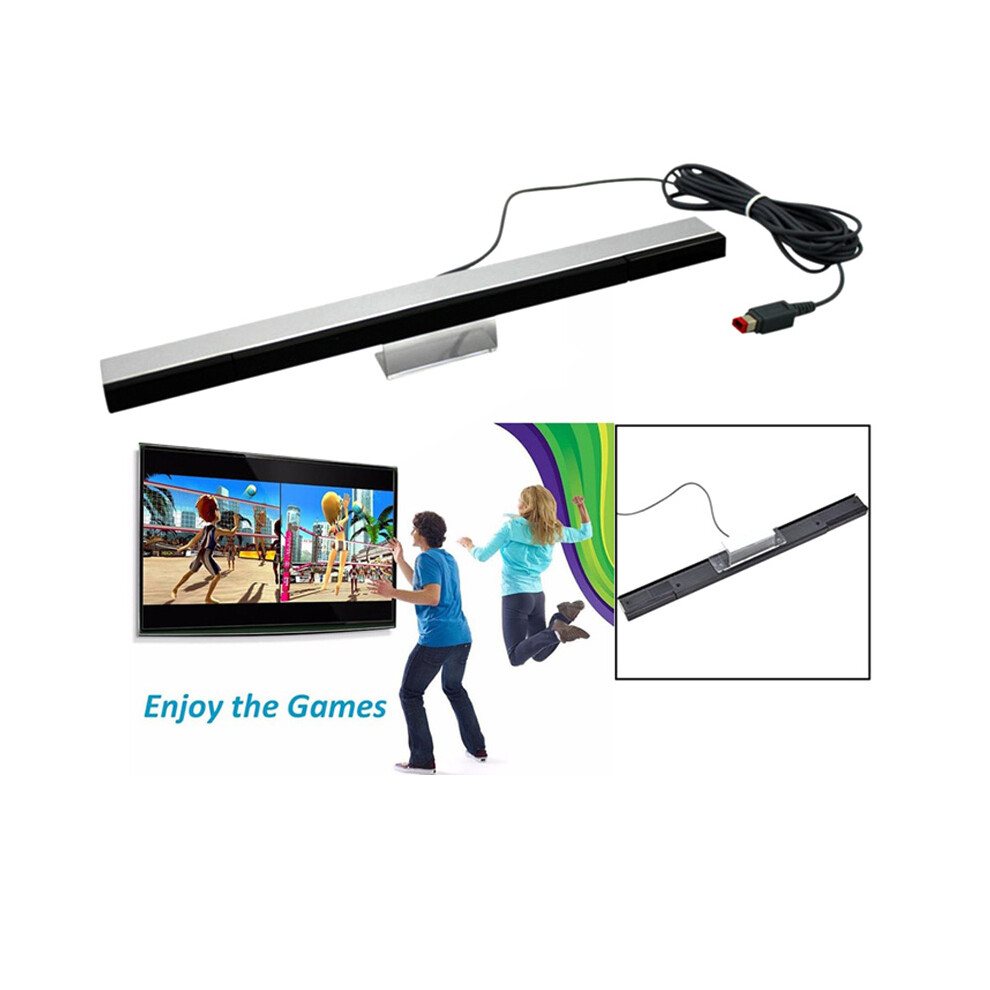 Wii Ir Motion Sensor Bar For Nintendo - Durable 6447105828131