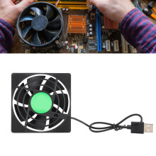 MINI USB Radiator-Lüfter 10 cm Schwarz 5 V 0,25 A 2500 U/min