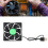 MINI USB Radiator-Lüfter 10 cm Schwarz 5 V 0,25 A 2500 U/min 1