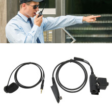 PTT Adapter with Back Clip for Motorola GP, MTX and PRO Series Radios