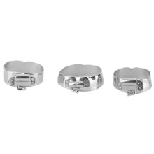 80 Stück Ortho Tube Molarband-Set 16#–35# Metall