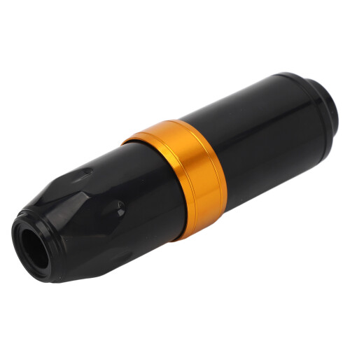 Rotary Tattoo Pen Machine RCA 5-9V Adjustable Stroke Black Gold