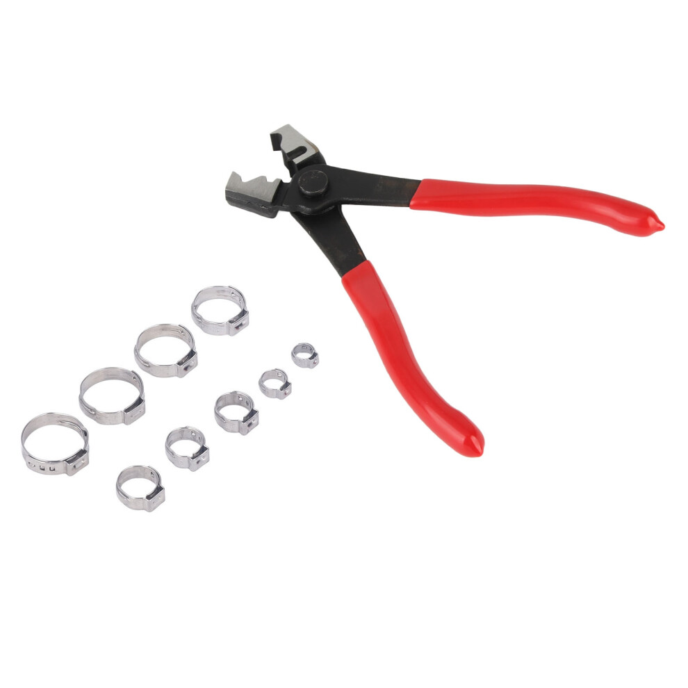 Stainless Steel Hose Clamp Assortment 80Pcs With Clamping Pliers For Pipes 8471389405953