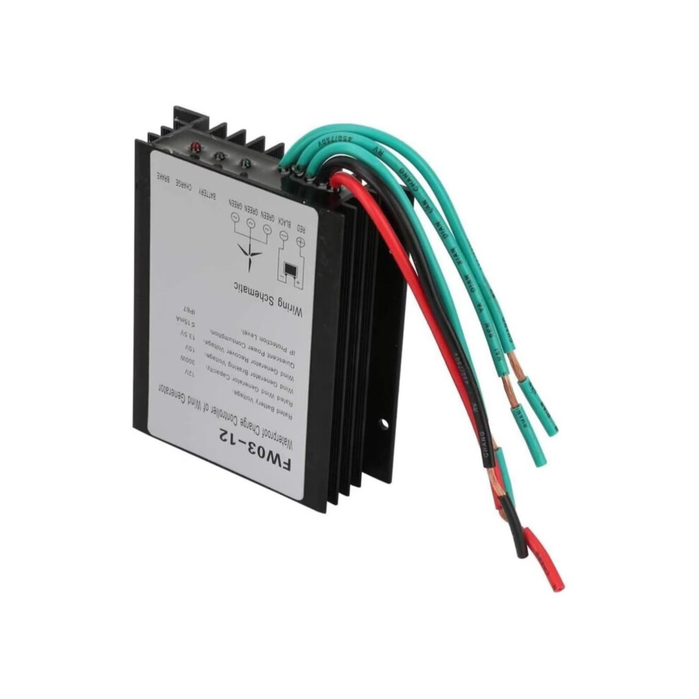 Mppt Wind Turbine Charge Controller 12V 300W Waterproof Ip67 With Overvoltage Braking For Offgrid Battery Charging 9771547420668