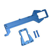 High Strength Blue Aluminum Alloy Upper Chassis for 1/18 RC Car