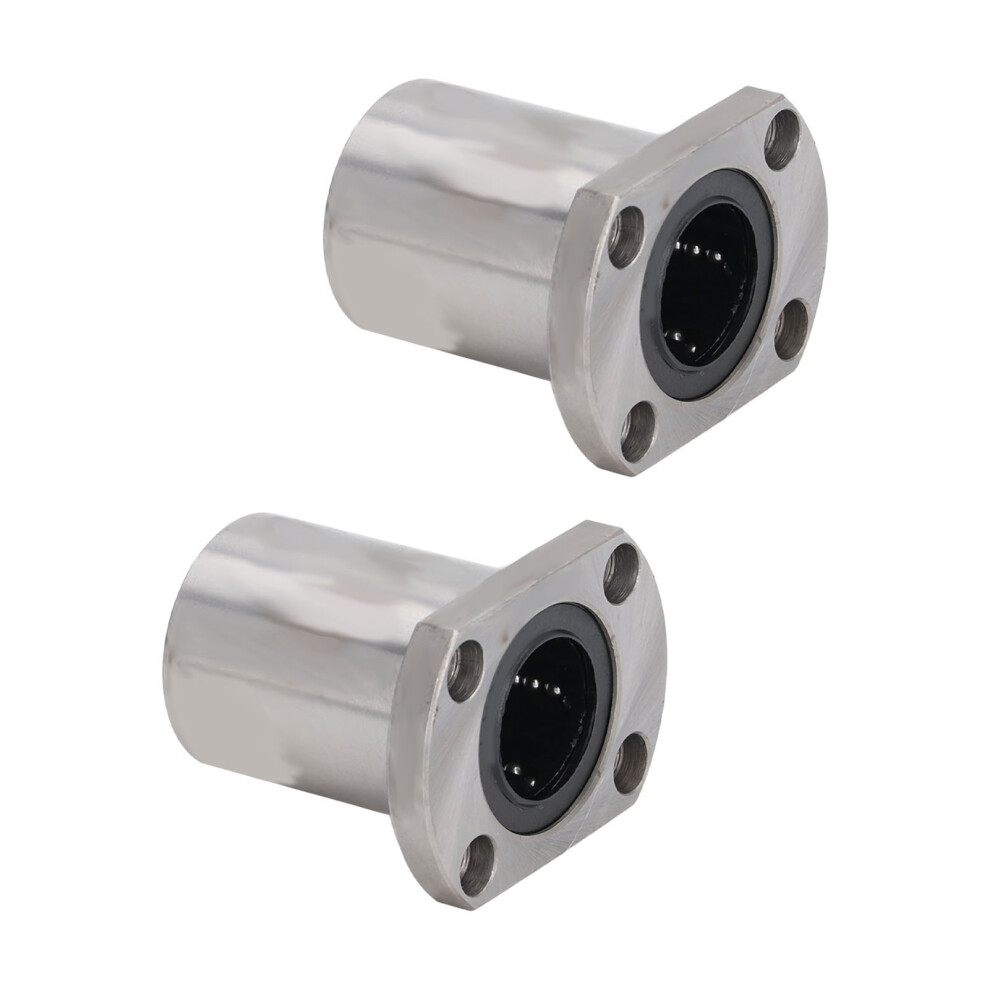 Linear Motion Parts 2Pcs Ball Ellipse Flange Set For Machinery And Equipment 4991389407107